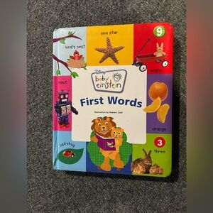 Disney Baby Einstein First Words Book - Multicolor 9mo+